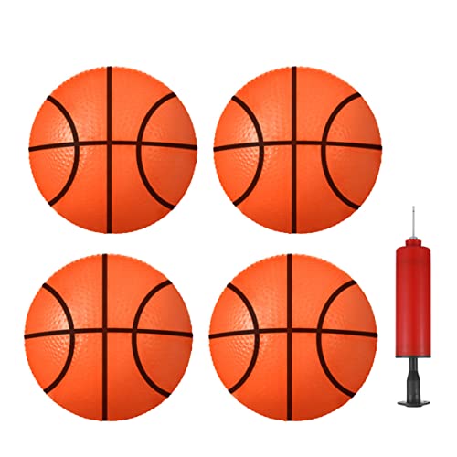 DRESSOOS Aufblasbare Basketballspielzeuge Für 4 PVC Basketbälle Mit 1 Luftpumpe Ideales Für Drinnen Und Draußen Zufällige Farben Sportliche Unterhaltung Für Jungen Und ädchen DRESSOOS Aufblasbare Basketballspielzeuge Für 4 PVC Basketbälle Mit 1 Luftpumpe Ideales Für Drinnen Und Draußen Zufällige Farben Sportliche Unterhaltung Für Jungen Und ädchen von DRESSOOS