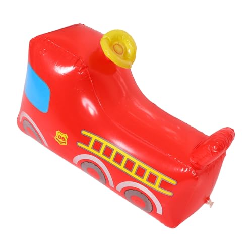 DRESSOOS Aufblasbares Feuerwehrspielzeug Für Aufblasbarer Tumbler Für Draußen Ideales Sommerspielzeug Für 1 4 Jahre Alte Aus PVC Sicher Und Stabil von DRESSOOS