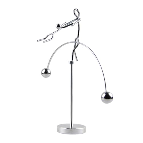 DRESSOOS Balance Ball Gymnastikpaar Balancierendes Wackelspielzeug Schwingendes Ornament Büro Schreibtisch Dekoration Geschenkidee DRESSOOS Balance Ball Gymnastikpaar Balancierendes Wackelspielzeug Schwingendes Ornament Büro Schreibtisch Dekoration Geschenkidee von DRESSOOS