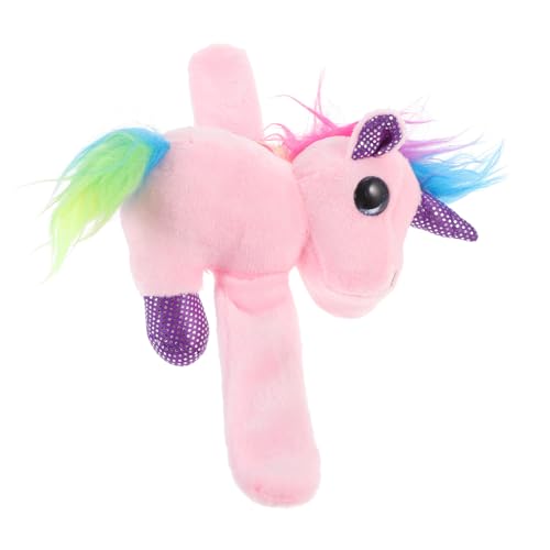 DRESSOOS Bang Bang Kuscheltiere Für Mädchen Kuschelarmbänder Partygeschenke Neuartige Slap Armbänder Slap Bänder Für Kinder Party Armbänder Ringe Mit Cartoon Muster Party Slap Armbänder von DRESSOOS