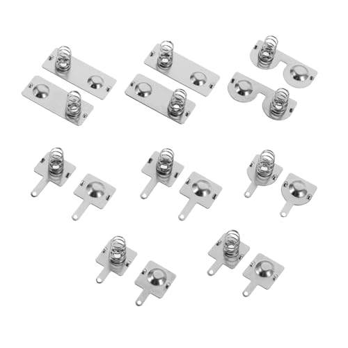 DRESSOOS Batterie Feder Kontaktplatte Ersatzset Teilig Metall Akkufeder Feder für Fernbedienung Stabile Verbindung Vielseitig Verwendbar Einfache Installation DRESSOOS Batterie Feder Kontaktplatte Ersatzset Teilig Metall Akkufeder Feder für Fernbedienung Stabile Verbindung Vielseitig Verwendbar Einfache Installation von DRESSOOS