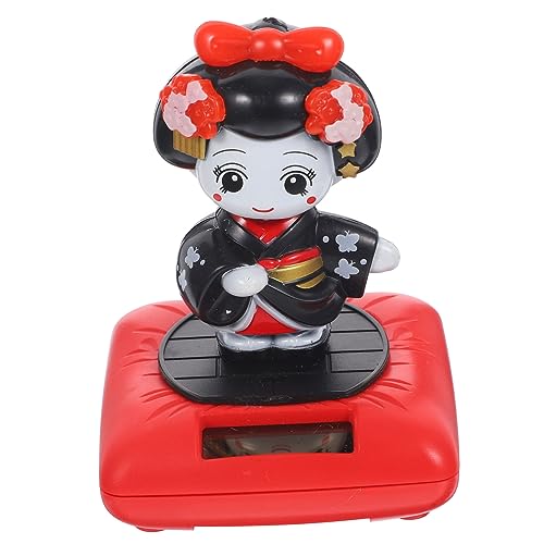 DRESSOOS Bürodekoration Solar Dancer Wackelkopf Puppe Sänger Auto Innendekoration Ornament Kimono-puppenschmuck Kopfschüttelnder Kimono Kimono-mädchen-Statue Geisha-Figuren Japan Haushalt DRESSOOS Bürodekoration Solar Dancer Wackelkopf Puppe Sänger Auto Innendekoration Ornament Kimono-puppenschmuck Kopfschüttelnder Kimono Kimono-mädchen-Statue Geisha-Figuren Japan Haushalt von DRESSOOS
