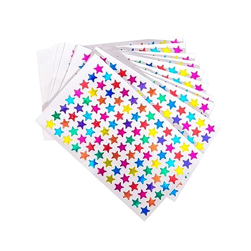 DRESSOOS Bunte Stern Aufkleber Für Dekorative Belohnungssticker Geschenkaufkleber Für Schüler Pro Packung Ideal Für Schulprojekte Und Kreative Bastelarbeiten DRESSOOS Bunte Stern Aufkleber Für Dekorative Belohnungssticker Geschenkaufkleber Für Schüler Pro Packung Ideal Für Schulprojekte Und Kreative Bastelarbeiten von DRESSOOS