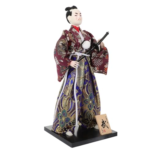 DRESSOOS Bushido Actionfigur, Dekoration Im Japanischen Stil, Japanische Heimdekoration, Puppenornament, Figur, Japanisches Schreibtischornament, Schreibtisch, Japanische Party Vorräte DRESSOOS Bushido Actionfigur, Dekoration Im Japanischen Stil, Japanische Heimdekoration, Puppenornament, Figur, Japanisches Schreibtischornament, Schreibtisch, Japanische Party Vorräte von DRESSOOS
