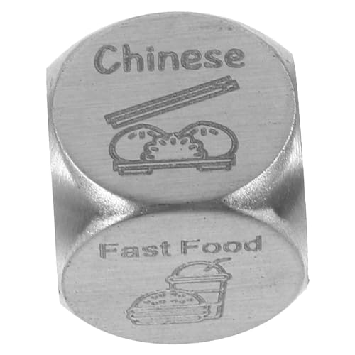 DRESSOOS Das Essen Entscheidet Über Den Würfel Rollenspiel Woche Tage Entscheider Etikett Mehrseitige Würfel Jubiläum Entscheidungswürfel Für Das Abendessen Registrierung Silver Metall DRESSOOS Das Essen Entscheidet Über Den Würfel Rollenspiel Woche Tage Entscheider Etikett Mehrseitige Würfel Jubiläum Entscheidungswürfel Für Das Abendessen Registrierung Silver Metall von DRESSOOS