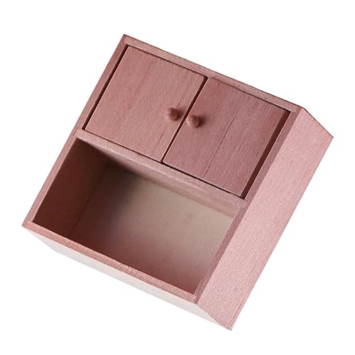 DRESSOOS Miniatur Spielzeug Schrank Dollhouse Möbel Miniatur Aufbewahrungsschrank Mit Tür Zubehör Für Puppenhäuser DRESSOOS Miniatur Spielzeug Schrank Dollhouse Möbel Miniatur Aufbewahrungsschrank Mit Tür Zubehör Für Puppenhäuser von DRESSOOS