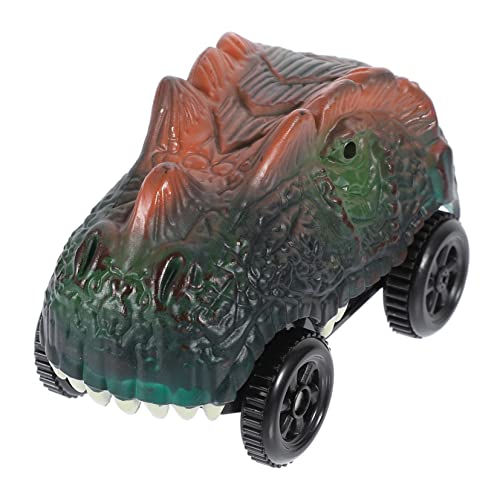 DRESSOOS Dinosaurier-Auto für kinderspielzeug Dinosaur Spielzeugauto Kreatives Cartoon-Rennwagen Ersatz für Gleiswagen Autospielzeug Abs Green DRESSOOS Dinosaurier-Auto für kinderspielzeug Dinosaur Spielzeugauto Kreatives Cartoon-Rennwagen Ersatz für Gleiswagen Autospielzeug Abs Green von DRESSOOS
