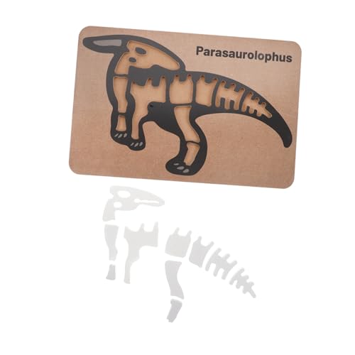 DRESSOOS Dinosaurier-Puzzle Aus Holz, Stegosaurus-Puzzle, Spielzeug, Dinosaurier-holzpuzzle, Skelettknochen, Montessori-Puzzle, Dinosaurier-kognitives Puzzle-Spielzeug DRESSOOS Dinosaurier-Puzzle Aus Holz, Stegosaurus-Puzzle, Spielzeug, Dinosaurier-holzpuzzle, Skelettknochen, Montessori-Puzzle, Dinosaurier-kognitives Puzzle-Spielzeug von DRESSOOS