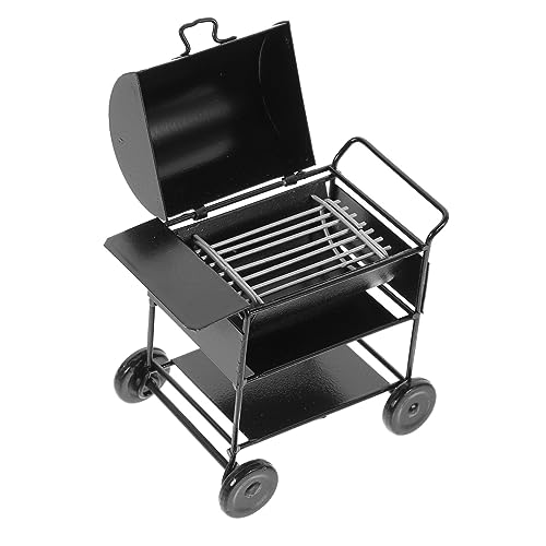 DRESSOOS Dolls House Grill Zubehör Realistischer BBQ Grill für Puppenhaus und Garten Hochwertige Konstruktion DIY Bastelprojekte und Modell DRESSOOS Dolls House Grill Zubehör Realistischer BBQ Grill für Puppenhaus und Garten Hochwertige Konstruktion DIY Bastelprojekte und Modell von DRESSOOS
