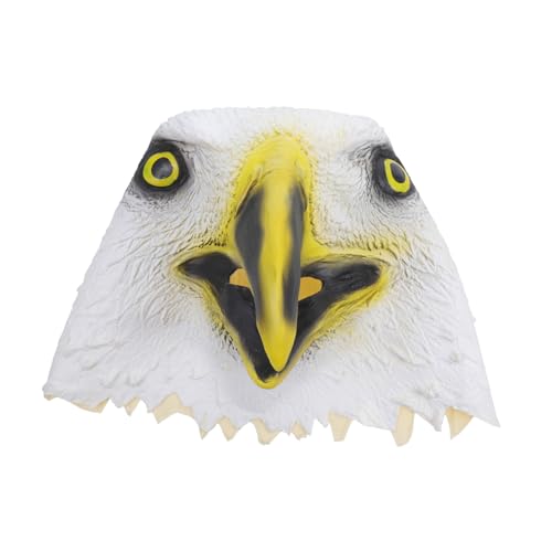 DRESSOOS Eagle Mask Cosplay Kopfbedeckung Partyzubehör Cartoon Maske Kleid Kostüm Zubehör Masquerade Kopfbedeckung Halloween Dress Up Requisiten Halloween Maske Carnival Kopfbedeckung Tier DRESSOOS Eagle Mask Cosplay Kopfbedeckung Partyzubehör Cartoon Maske Kleid Kostüm Zubehör Masquerade Kopfbedeckung Halloween Dress Up Requisiten Halloween Maske Carnival Kopfbedeckung Tier von DRESSOOS