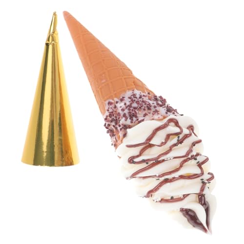 DRESSOOS Eiscreme Modell, Gefälschte Eiscreme Requisite, Dessert Display, Gefälschte Eiscreme, Dessert Display Modelle, Fotografieren Von Eiscreme , Gefälschte Eistüte, Simulationseis, von DRESSOOS