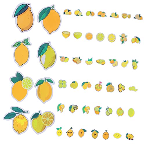DRESSOOS Entzückende Aufkleber Obst Zitrone Aufkleber Koffer Aufkleber Scrapbooking Sticky Notebook von DRESSOOS