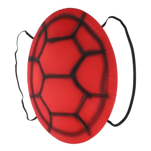DRESSOOS Eva Schildkrötenpanzer Kostüm Rotes Turtle Shell Cosplay Zubehör für Halloween und Karneval und Verkleidung Leicht und Bequem DRESSOOS Eva Schildkrötenpanzer Kostüm Rotes Turtle Shell Cosplay Zubehör für Halloween und Karneval und Verkleidung Leicht und Bequem von DRESSOOS