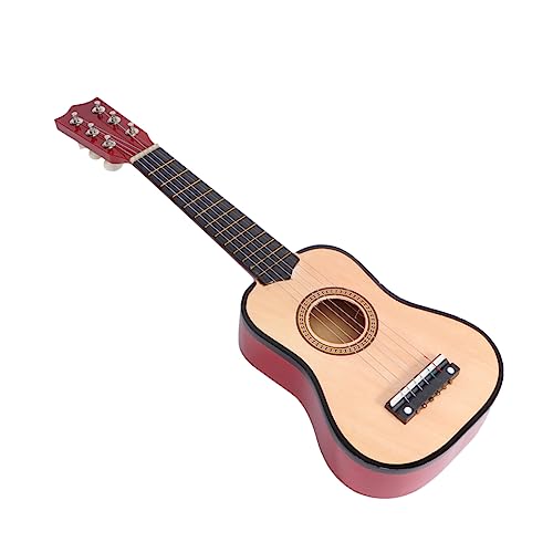 DRESSOOS Folk Gitarre für Beige Akustisches Musikinstrument aus Holz Gitarre für Anfänger Pädagogisches für Junge Mädchen Komfortabel und Umweltfreundlich von DRESSOOS