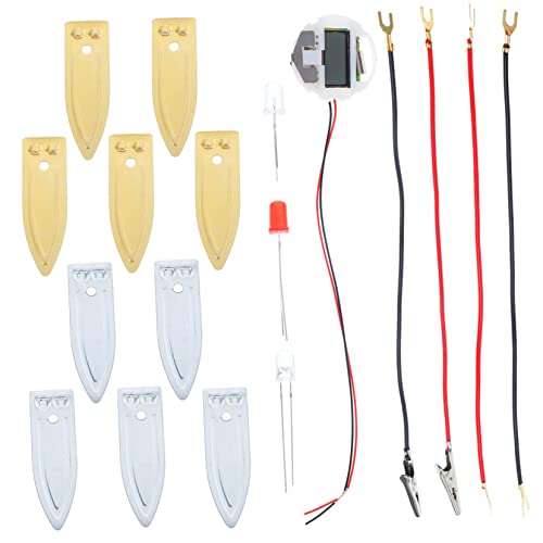 DRESSOOS Fruchtbatterie Experimentierkasten DIY für Schüler mit Orangen Kartoffeln Zitronen und Kupferplatten Physik Lernspielzeug für Stromerzeugung und Wissenschaftliche Experimente DRESSOOS Fruchtbatterie Experimentierkasten DIY für Schüler mit Orangen Kartoffeln Zitronen und Kupferplatten Physik Lernspielzeug für Stromerzeugung und Wissenschaftliche Experimente von DRESSOOS