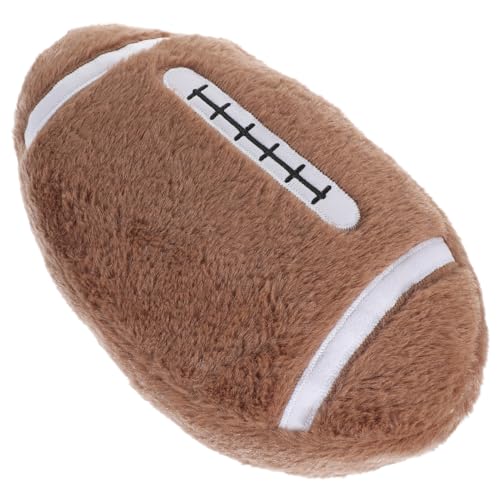 DRESSOOS Fußballkissen, Fußballspielzeug, Sportball Wurfkissen, Gefülltes Rugbyballkissen, Plüsch Rugbybälle, Fußball Wurfkissen, Plüschball Wurfkissen, Rugbyball Plüschkissen von DRESSOOS