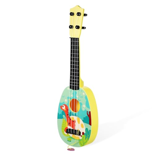 DRESSOOS Gitarren-Ukulele für Kinder kinderinstrumente Kinder musikinstrumente Kinder-Ukulele-Spielzeug Ukulele-Gitarre für Kinder Kinderspielzeug Spielzeug für Kleinkinder Kindergitarre von DRESSOOS