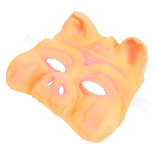 DRESSOOS Gruselige Schweinekopf Tiermasken Für Halloween, Für Frauen, Schweine Maskenballmasken, Schweine Maskenballzubehör, Halbes Gesicht Für Halloween Kostüm, Requisite DRESSOOS Gruselige Schweinekopf Tiermasken Für Halloween, Für Frauen, Schweine Maskenballmasken, Schweine Maskenballzubehör, Halbes Gesicht Für Halloween Kostüm, Requisite von DRESSOOS