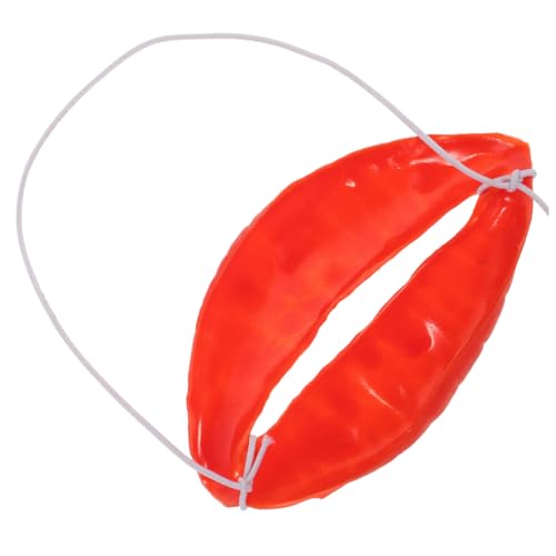 DRESSOOS Lustiges Halloween Sausage Mouth Gesichtsspielzeug Cartoon Rote Lippen Requisiten Für Tanzpartys Und Festivals Humorvolle Deko Für Halloween DRESSOOS Lustiges Halloween Sausage Mouth Gesichtsspielzeug Cartoon Rote Lippen Requisiten Für Tanzpartys Und Festivals Humorvolle Deko Für Halloween von DRESSOOS