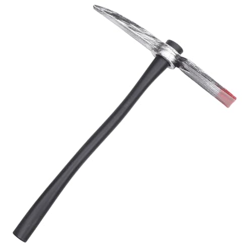 DRESSOOS Halloween Pickaxe Requisite aus Kunststoff Realistische Halloween Party Cosplay Deko Langlebiges Gruseliges Kostümzubehör für Freunde von DRESSOOS