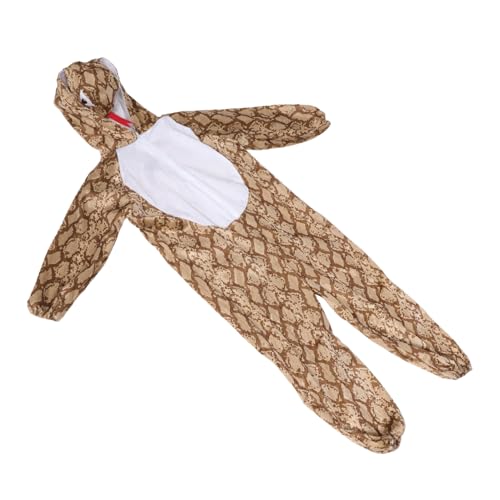 DRESSOOS Tier Halloween Outfit Schlange Cartoon Nachtwäsche Weiche Fuzzy Kind Kostüm Kleinkind Spielset Kleid DRESSOOS Tier Halloween Outfit Schlange Cartoon Nachtwäsche Weiche Fuzzy Kind Kostüm Kleinkind Spielset Kleid von DRESSOOS