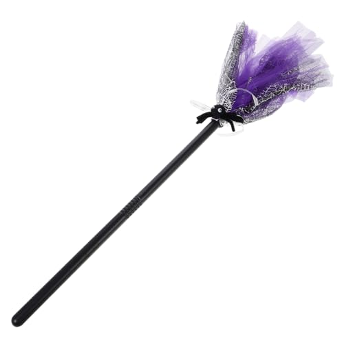 DRESSOOS Hexenbesen Halloween Cosplay Zubehör Abnehmbar Zauberbesen Mehrteilig Robust für Kostümparty Hexen Kostüm Verkleidung DRESSOOS Hexenbesen Halloween Cosplay Zubehör Abnehmbar Zauberbesen Mehrteilig Robust für Kostümparty Hexen Kostüm Verkleidung von DRESSOOS