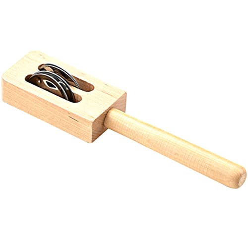 DRESSOOS Neugeborenen Spielzeug Handglocke Für Babys Musikalisches Lernspielzeug Schüttelglocke Für Pädagogisches Percussion Instrument Zufälliger Stil Kleinkind Spielzeug von DRESSOOS