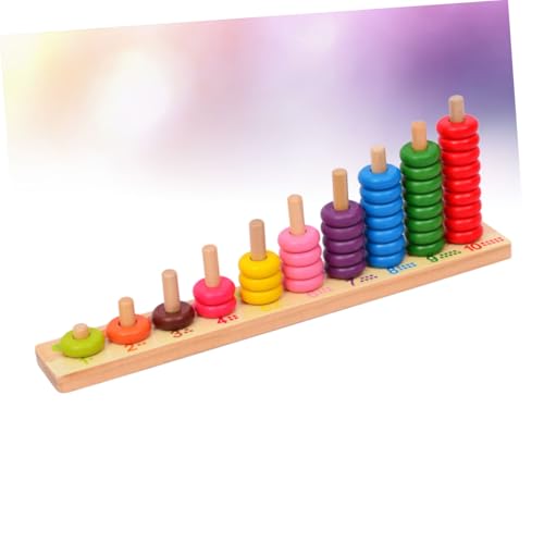 DRESSOOS Holz mathematikspielzeug für Großes Additions Subtraktionsset Pädagogisches Lernspielzeug zur Praktischer Fähigkeiten Eltern Junge Mädchen interaktion Montessori inspiriert Frühe von DRESSOOS