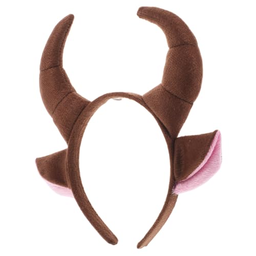 DRESSOOS Horn Tierhaar Accessoires Horn Stirnband Hörner Stirnband Büffel Cosplay Tierkopfbedeckung Bullenstirnband Kuhstirnband Kuhzubehör Kostüm Tierkostüm Kopfbedeckung Tierstirnband DRESSOOS Horn Tierhaar Accessoires Horn Stirnband Hörner Stirnband Büffel Cosplay Tierkopfbedeckung Bullenstirnband Kuhstirnband Kuhzubehör Kostüm Tierkostüm Kopfbedeckung Tierstirnband von DRESSOOS