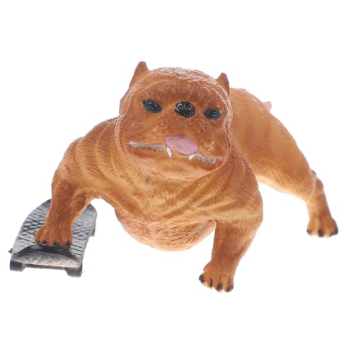 DRESSOOS Hundemodell, Simulierte Hundestatue, Hundeskulptur, Gefälschtes Tiermodell, Kleine Welpenstatue, Tiermodell, Hundefigur, Modell, Künstliches Welpenornament, Simuliertes DRESSOOS Hundemodell, Simulierte Hundestatue, Hundeskulptur, Gefälschtes Tiermodell, Kleine Welpenstatue, Tiermodell, Hundefigur, Modell, Künstliches Welpenornament, Simuliertes von DRESSOOS
