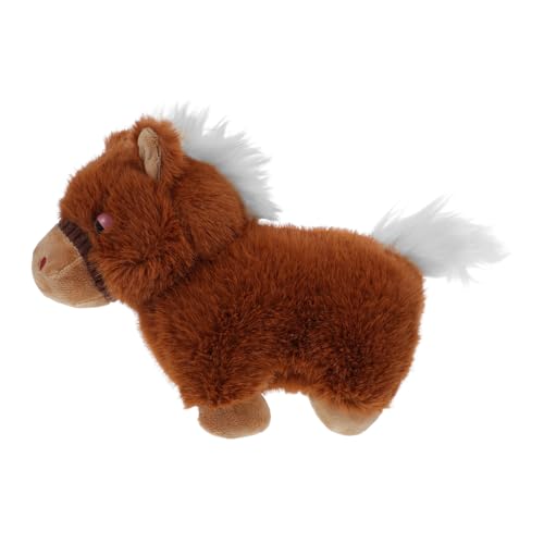 DRESSOOS Jahr des Pferdes Maskottchen Braunes Stofftier für Lunar Neujahr Dekoration DRESSOOS Jahr des Pferdes Maskottchen Braunes Stofftier für Lunar Neujahr Dekoration von DRESSOOS