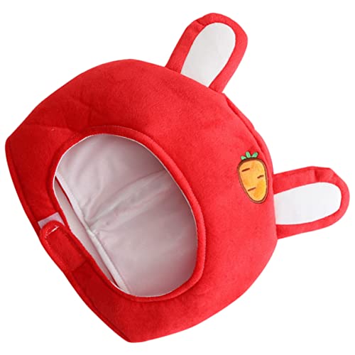 DRESSOOS Karotten Kopfbedeckung, Kostümhüte Für Frauen, Hasenohr Kopfschmuck, Hasenkostüm, Plüsch Hasenhut, Party Geschenkhut, Performance Stirnband, Kostüm, Lustiger Hut, Hasenohrenhut von DRESSOOS
