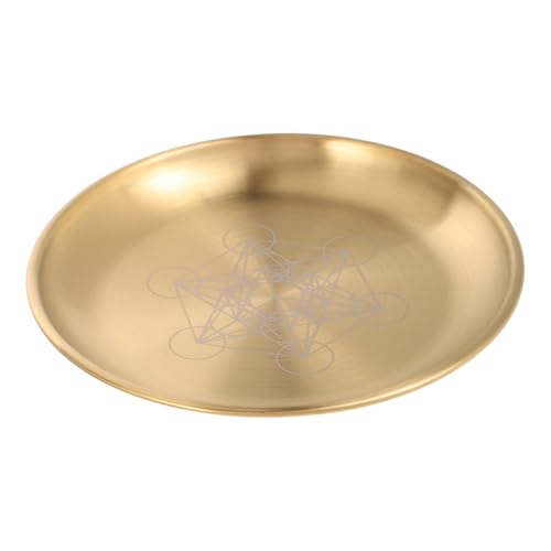 DRESSOOS Altar Ritualplatte Mit Design Dekorativer Kerzenhalter Für Spirituelle Rituale Tarot Und Mediation Für Zuhause Und Hexenkunst DRESSOOS Altar Ritualplatte Mit Design Dekorativer Kerzenhalter Für Spirituelle Rituale Tarot Und Mediation Für Zuhause Und Hexenkunst von DRESSOOS
