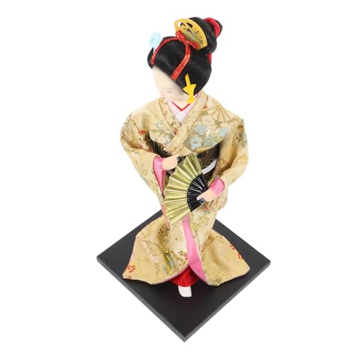 DRESSOOS Kimono- Traditionelle Kunsthandwerke japanische Partyartikel asiatische Living Room Decoration japanische Wohnkultur Tischdekorationen Kimonos Puppenschmuck Esstisch a2 von DRESSOOS