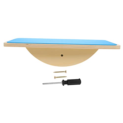 DRESSOOS Kinder Balance Board Sensory Room Equipment Brett Für Gleichgewichtstraining Wippe Balance Platte Schaukelwippe Balancespielzeug Kinder Outdoor Balancespielzeug Holz Balance Wippe von DRESSOOS