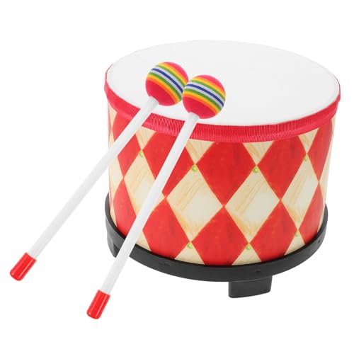DRESSOOS Kinder Klatschtrommel, Kleine Trommel, Babytrommel, Kleinkindertrommel, Chinesische Trommel, Kindermusikinstrumente, Musikspielzeug, Kindertrommeln, Handtrommel, Chinesisches von DRESSOOS