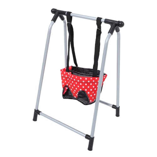 DRESSOOS Kinder Rollenspielspielzeug, Mini Schaukel, Puppenschaukeln, Miniatur Modell, Puppenhausschaukeln, Rollenspiel Puppenschaukel, Mini Hängesessel, Ornament, Mini Zubehör, Mini von DRESSOOS
