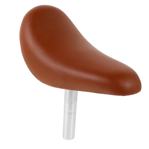 DRESSOOS Kinderfahrradsitz Braun Extra PU Gepolstert Verstellbar Kompatibel mit Laufrad und Kinderbike Einfache Montage Komfortabler Ersatzsattel DRESSOOS Kinderfahrradsitz Braun Extra PU Gepolstert Verstellbar Kompatibel mit Laufrad und Kinderbike Einfache Montage Komfortabler Ersatzsattel von DRESSOOS