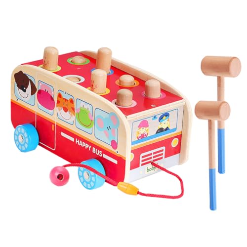 DRESSOOS Spielzeug Kindergärten Frühe Bildung Perkussion Von Lernspielzeug Für Ab 1 Jahr Von Kinderspielzeug Rotes Holz Kinder Spielzeug von DRESSOOS