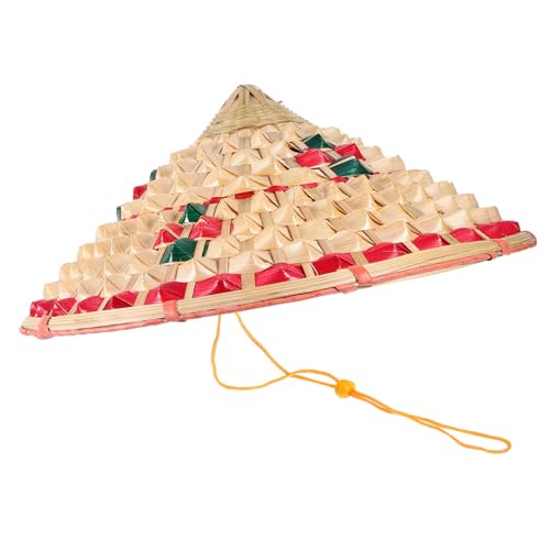 DRESSOOS Kinderhut Dekorativer Hut Sonnenschutz Hut Leichter Hut Handgefertigter Hut Verstellbarer Hut Strohsonnenhut Männer konischer Hut Wohnkultur orientalischer Cosplay-Hut Bambus weben DRESSOOS Kinderhut Dekorativer Hut Sonnenschutz Hut Leichter Hut Handgefertigter Hut Verstellbarer Hut Strohsonnenhut Männer konischer Hut Wohnkultur orientalischer Cosplay-Hut Bambus weben von DRESSOOS