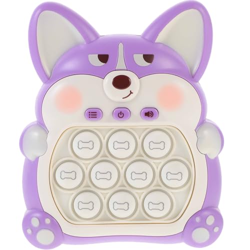 DRESSOOS Kinderspielkonsole Lernspielzeug Für Kinderpädagogische Spielzeuge Kleinkindspielzeug Kinderspielzeug Zum Stressabbau Spielmaschine Plastik Violet DRESSOOS Kinderspielkonsole Lernspielzeug Für Kinderpädagogische Spielzeuge Kleinkindspielzeug Kinderspielzeug Zum Stressabbau Spielmaschine Plastik Violet von DRESSOOS