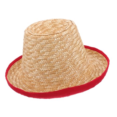 DRESSOOS Strohkappe Akrobatische Leistung Für Jonglierspielzeug Clown Sicheres Material Mehrzweckdesign von DRESSOOS