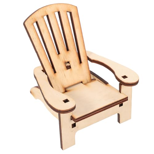 DRESSOOS Miniatur Holzstuhl Ornament Puppenmöbel Deko Für Miniaturhäuser Tiny Chair Für Kreative Fotografie Und Spielzeuggestaltung Niedliches Holzspielzeug Für Und Sammler DRESSOOS Miniatur Holzstuhl Ornament Puppenmöbel Deko Für Miniaturhäuser Tiny Chair Für Kreative Fotografie Und Spielzeuggestaltung Niedliches Holzspielzeug Für Und Sammler von DRESSOOS