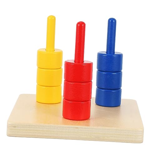 DRESSOOS 1 Set Sortier Und Stapelspielzeug Bunte Ringe Kognitive Lernspielzeuge Für Kleinkinder Frühe Bildungsspielzeuge Für Zylindrisches Ringspielzeug DRESSOOS 1 Set Sortier Und Stapelspielzeug Bunte Ringe Kognitive Lernspielzeuge Für Kleinkinder Frühe Bildungsspielzeuge Für Zylindrisches Ringspielzeug von DRESSOOS