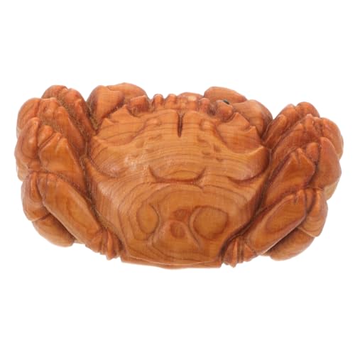DRESSOOS Krabbenornamente, Miniaturkrabben, Krabbenspielzeug, Krabbenfigur, Geschnitzte Holzschlangenstatue, Krabbendekor, Krabbenkuchen, Krabbenspielzeug, Krabben DRESSOOS Krabbenornamente, Miniaturkrabben, Krabbenspielzeug, Krabbenfigur, Geschnitzte Holzschlangenstatue, Krabbendekor, Krabbenkuchen, Krabbenspielzeug, Krabben von DRESSOOS