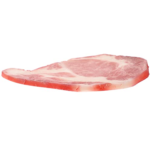 DRESSOOS Künstliches Rindfleisch Modell Fotografie Requisite für Restaurant Dekoration Lebensechtes Lebensmittelmodell für Buffet und Unterrichtszwecke Sicher und Realistisch von DRESSOOS