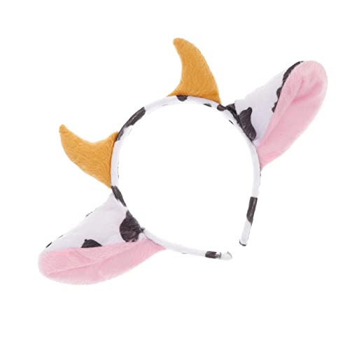 DRESSOOS Kuhkopfband Mit Ohren Und Hörnern Cartoon Design Haarschmuck Für Und Erwachsene Ideal Für Partys Karneval Und Kostüme Bequem Und Vielseitig Einsetzbar DRESSOOS Kuhkopfband Mit Ohren Und Hörnern Cartoon Design Haarschmuck Für Und Erwachsene Ideal Für Partys Karneval Und Kostüme Bequem Und Vielseitig Einsetzbar von DRESSOOS