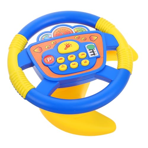 DRESSOOS Lenkradspielzeug, Fahrspielzeug, Kinderwagenspielzeug, Mini Lenkradspielzeug, Lenkrad, Spiellenkrad Für Lenkrad, Lenkrad Für Spielzeug von DRESSOOS