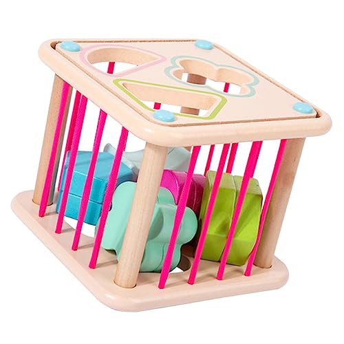 DRESSOOS Kinderspielzeug 1 Set Lustiges Sensorikspielzeug Geometrischer Formen Sortierer Holzspielzeug Für Kleinkinder Fördert Greif Und Lernfähigkeiten Ideal Für Frühkindliche Entwicklung DRESSOOS Kinderspielzeug 1 Set Lustiges Sensorikspielzeug Geometrischer Formen Sortierer Holzspielzeug Für Kleinkinder Fördert Greif Und Lernfähigkeiten Ideal Für Frühkindliche Entwicklung von DRESSOOS