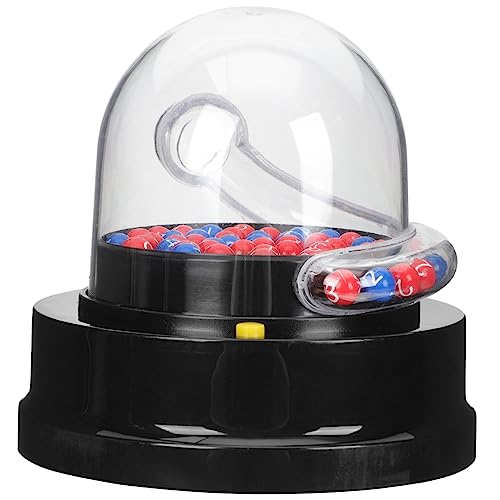 DRESSOOS Maschine Unterhaltung Brettspiel Bingo Bälle Mit Käfig Glücksbringer Picker Bälle Maschine Bingo Spiel Ball Maschine Elektrische Jackpot Maschine Spiel Maschine von DRESSOOS